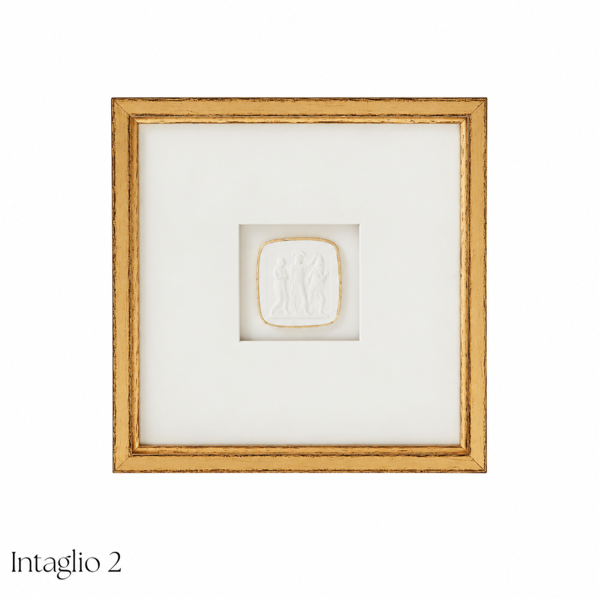 White Framed Intaglio