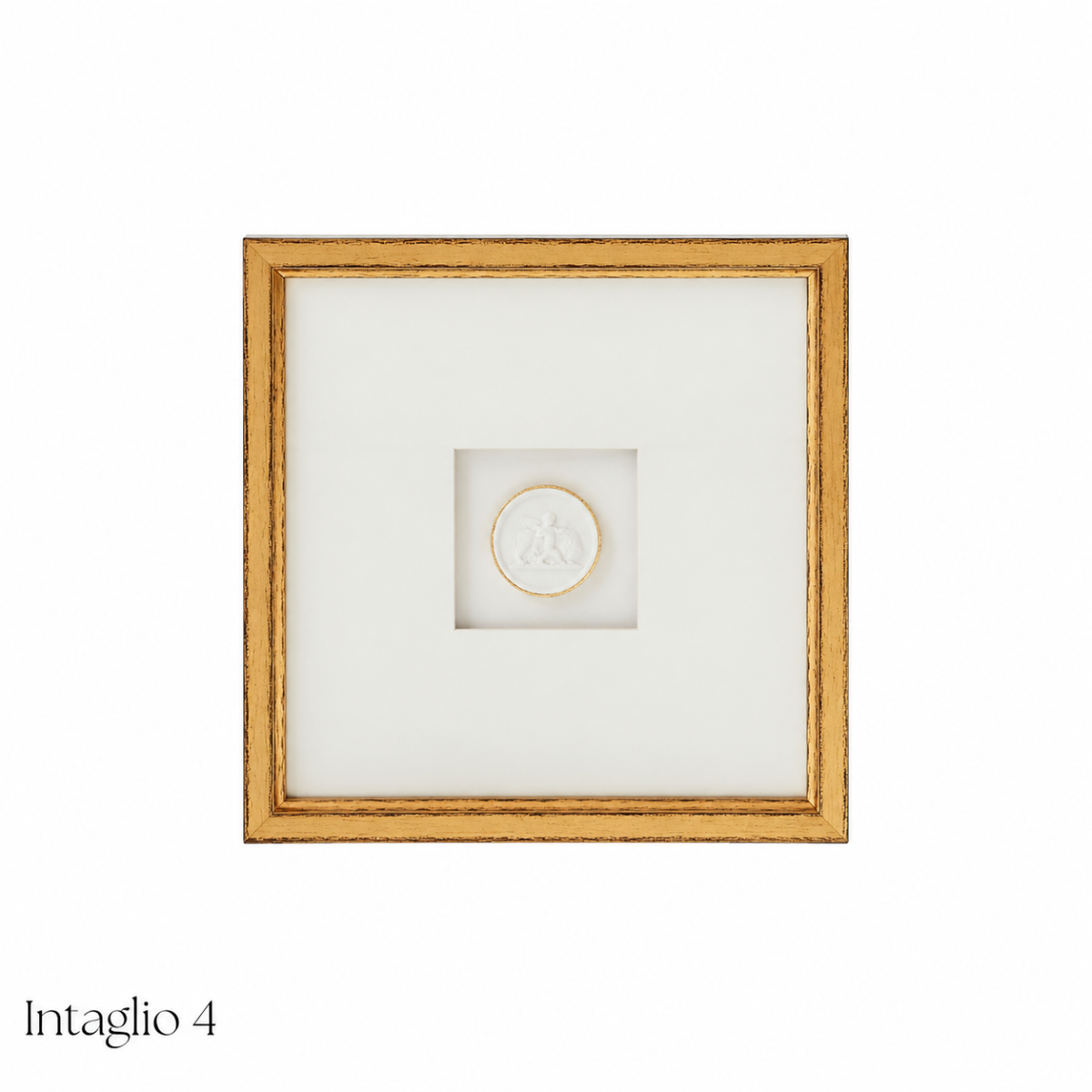 White Framed Intaglio