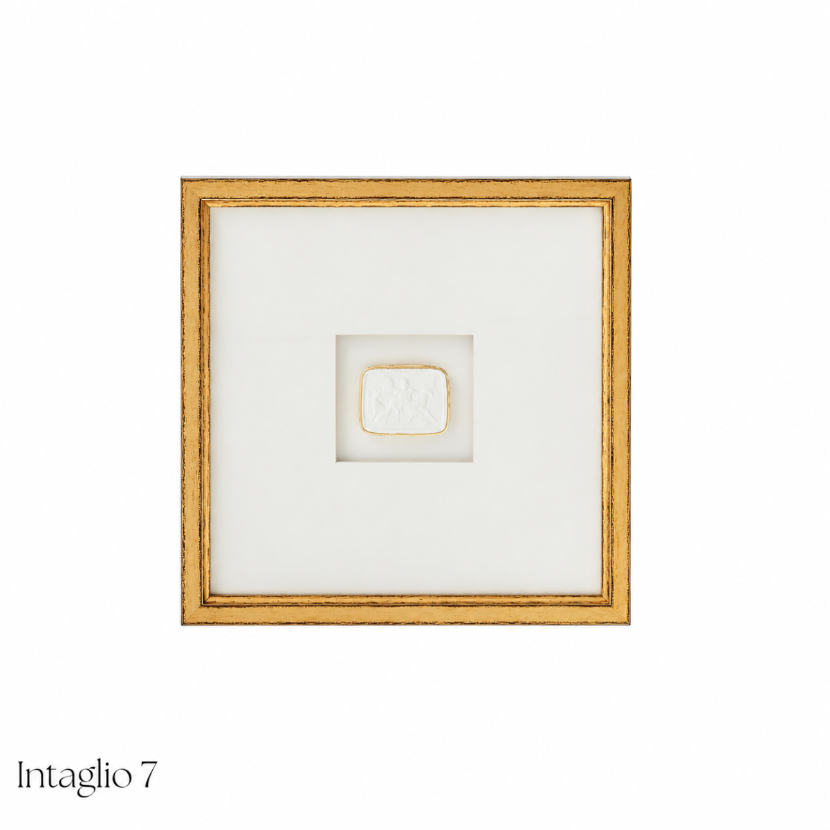 White Framed Intaglio