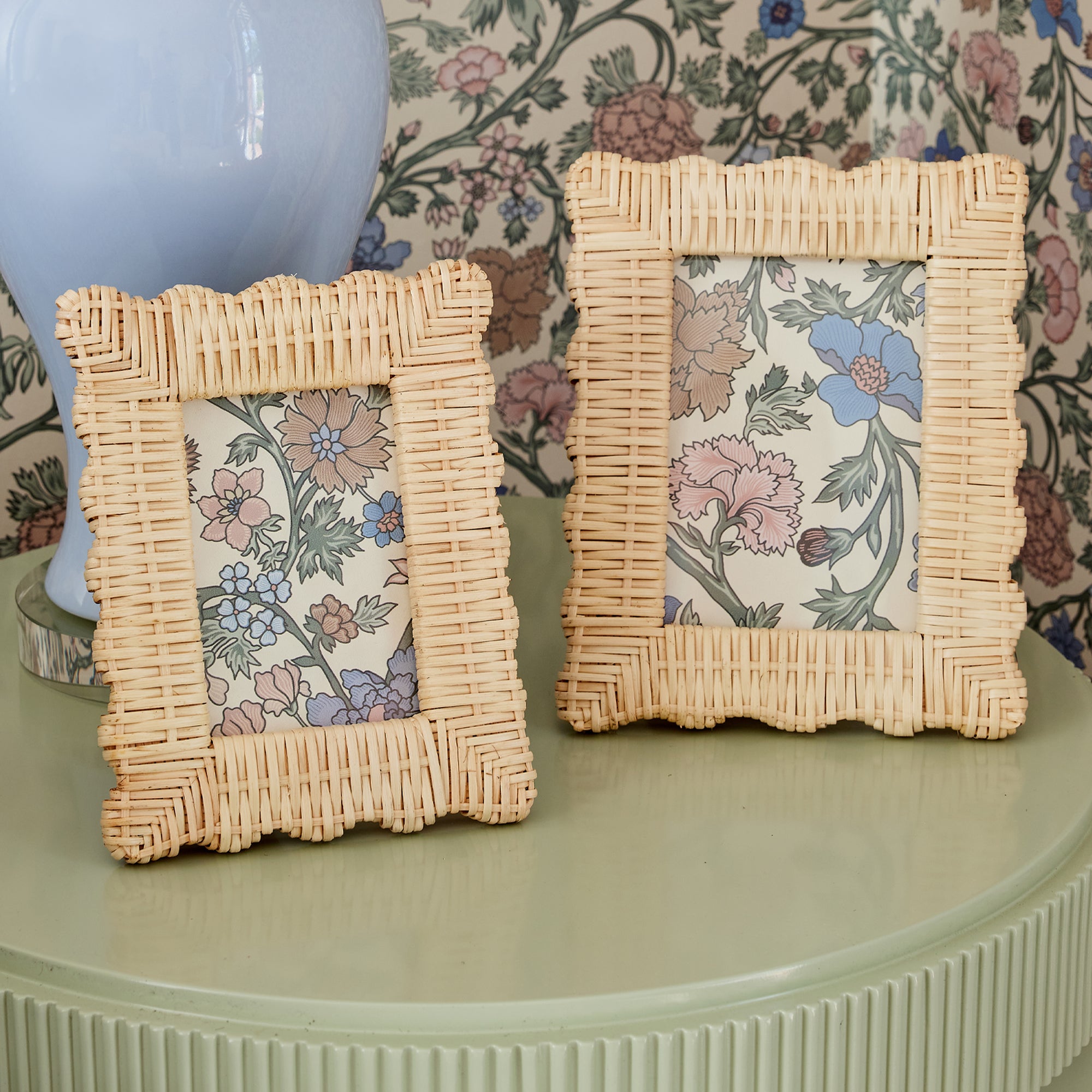 Wicker Picture Frame