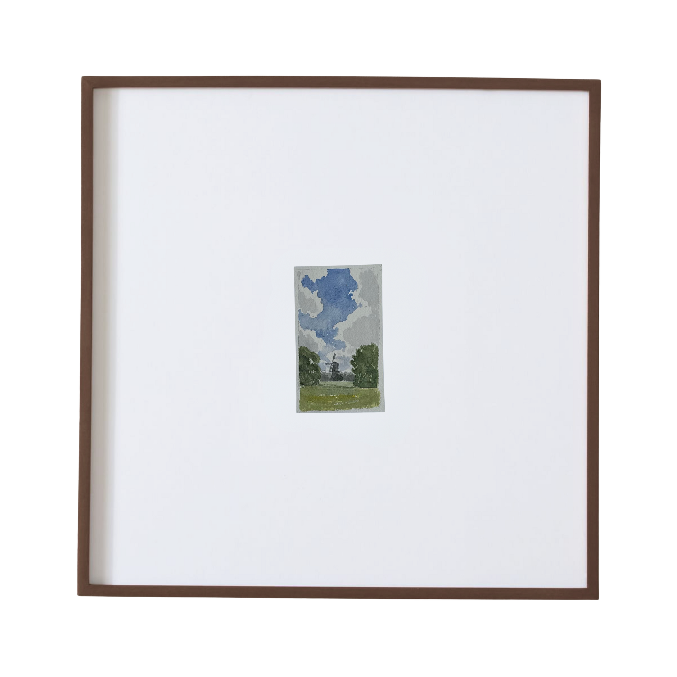 Windmill on a Cloudy Day by Kelly Lee