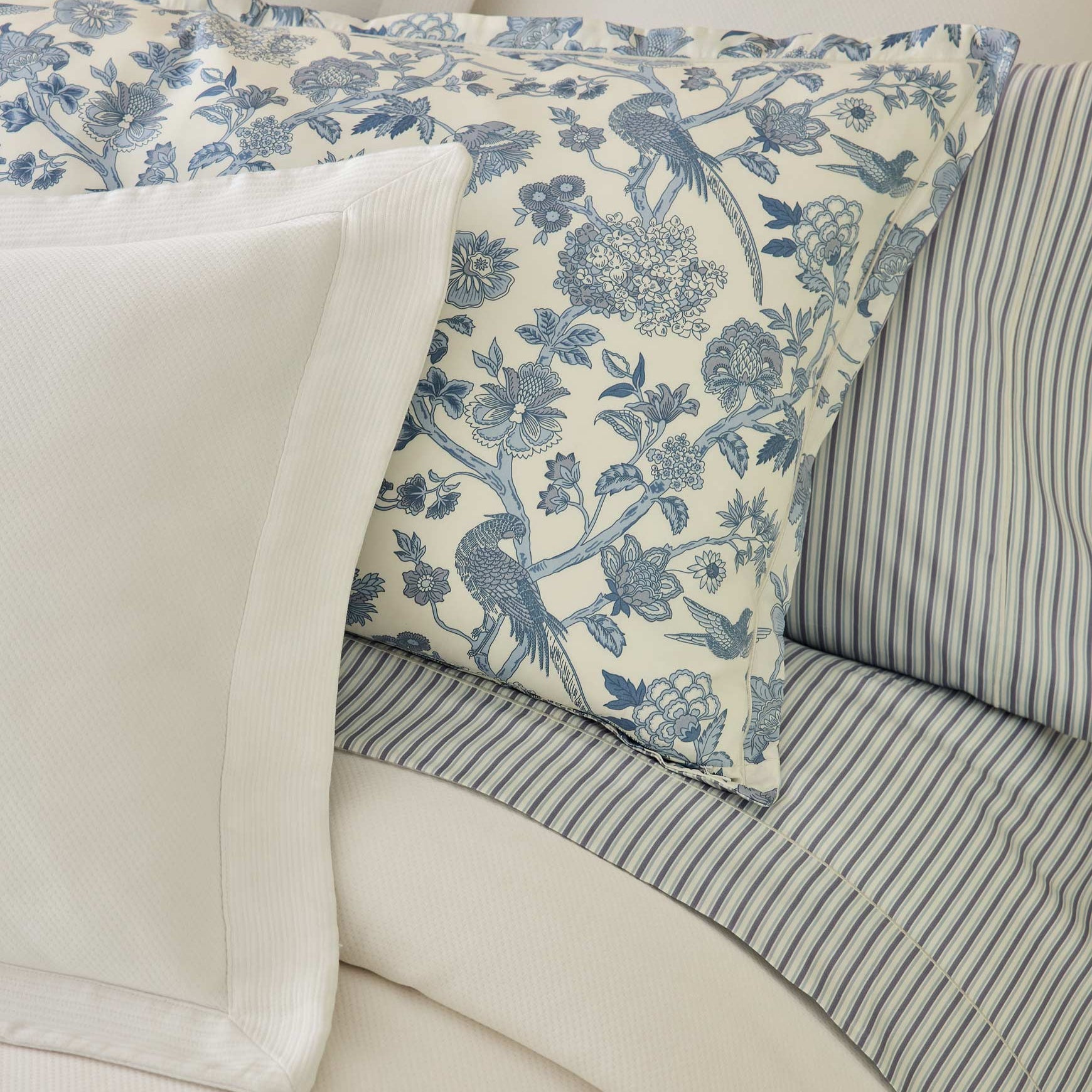 Windsor Stripe Classic Printed Pillowcases - Caitlin Wilson Design