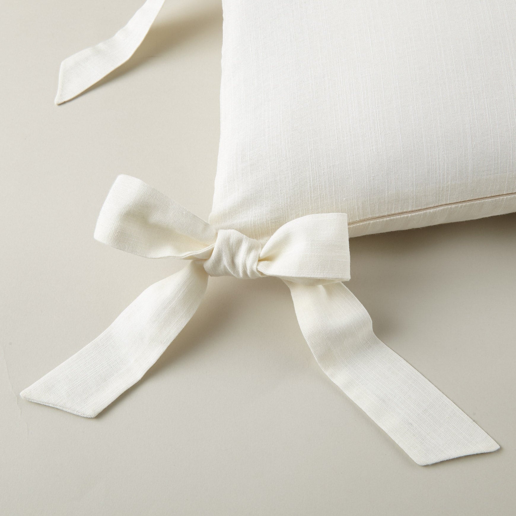 Caitlin Oblong Bow Pillow - Caitlin Wilson Design