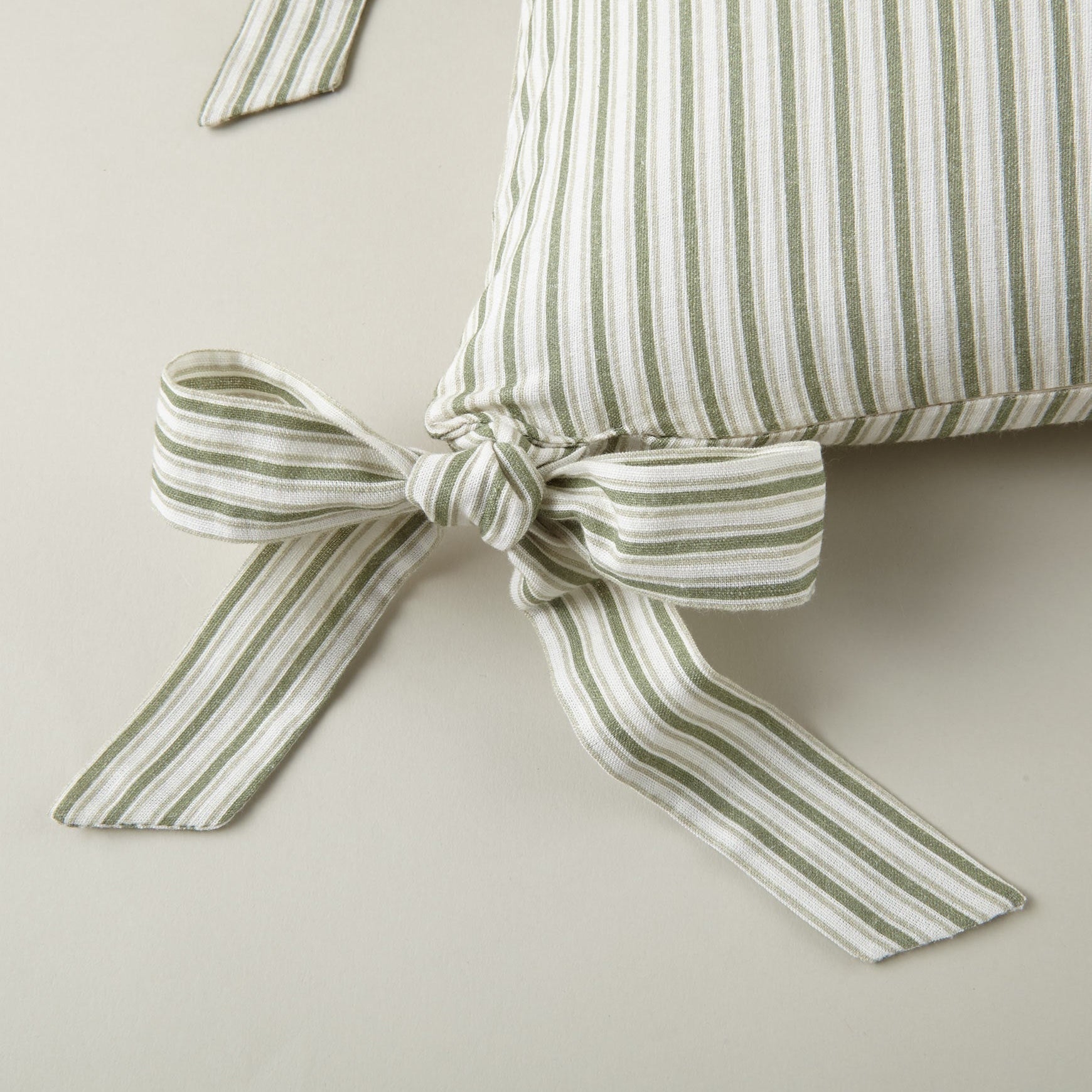 Caitlin Oblong Bow Pillow - Caitlin Wilson Design