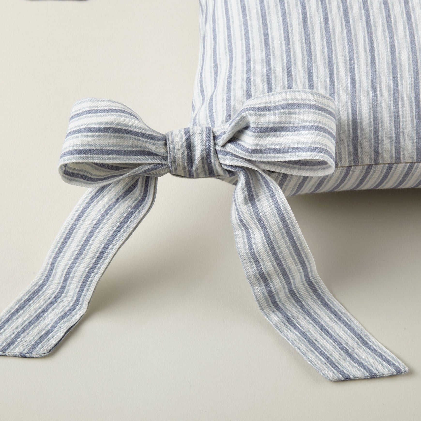 Caitlin Oblong Bow Pillow - Caitlin Wilson Design
