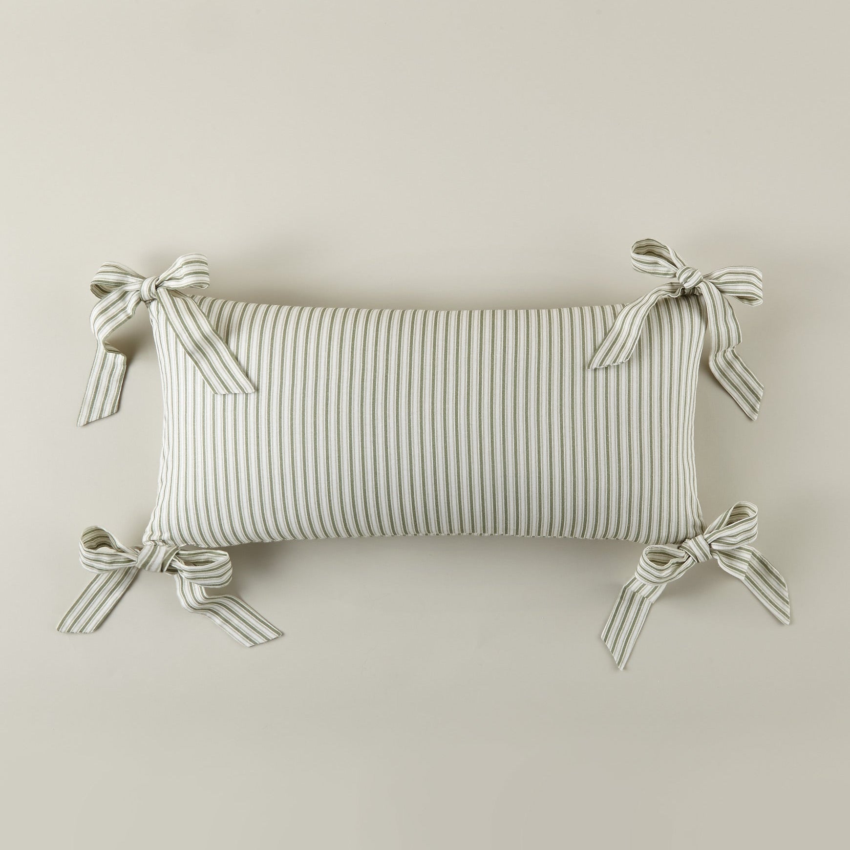Caitlin Oblong Bow Pillow - Caitlin Wilson Design