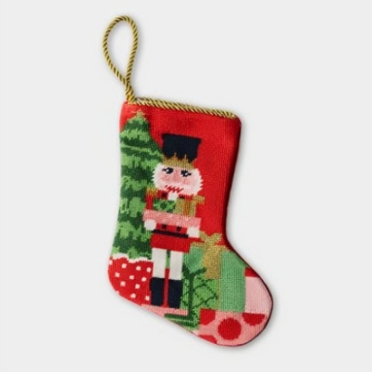 Classic Nutcracker Bauble Stocking