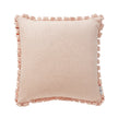 Beth Box Pleat Pillow in Peach