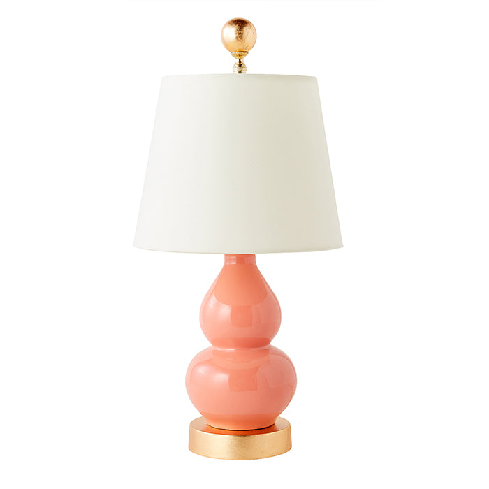 Kate Mini Lamp in Coral