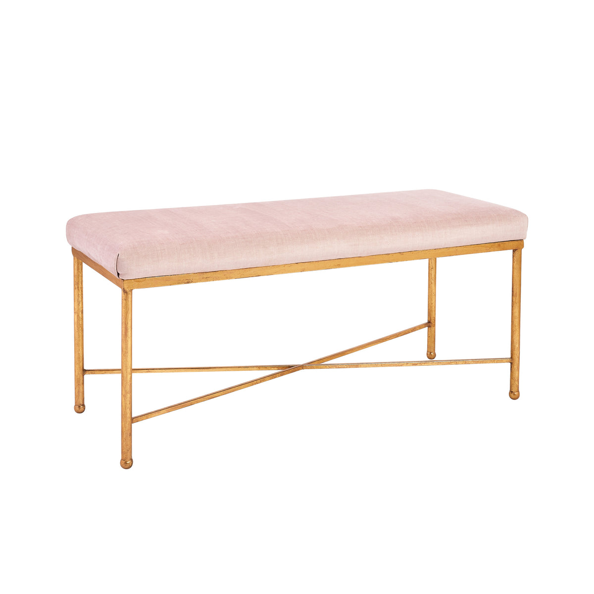 Millie Blush Cross Bench