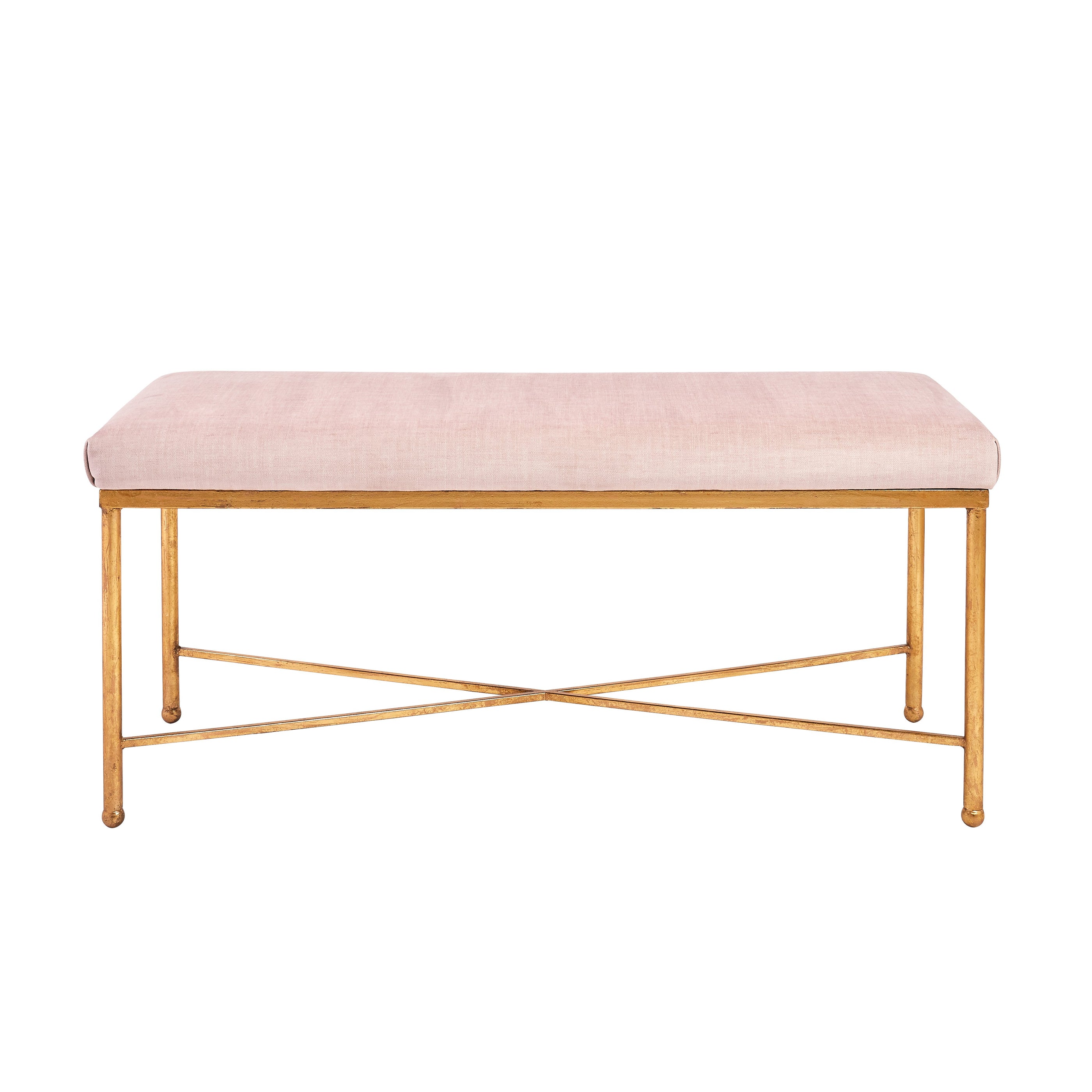 Millie Blush Cross Bench