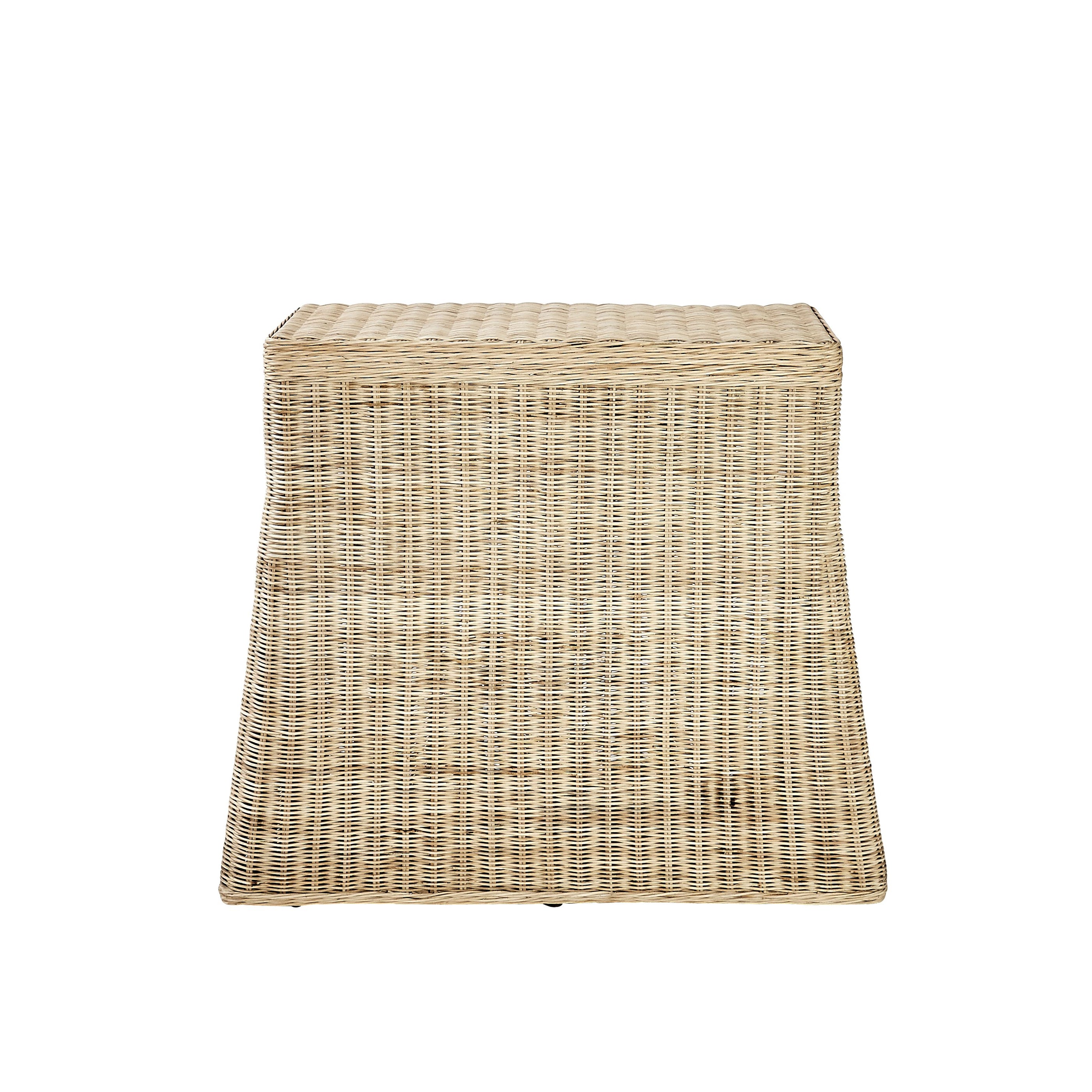 Scalloped Skirted Side Table