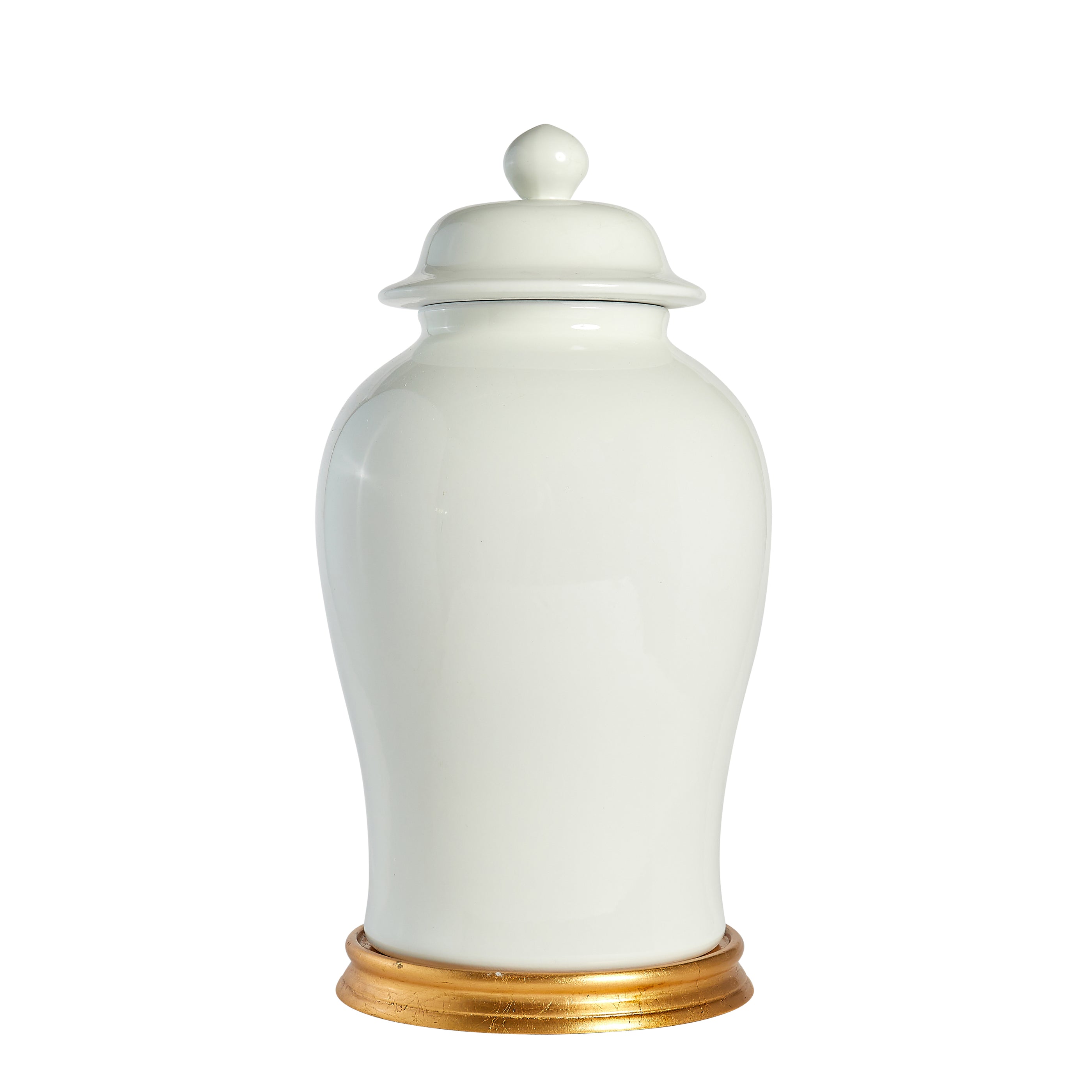 Pearl White Medium Empire Jar