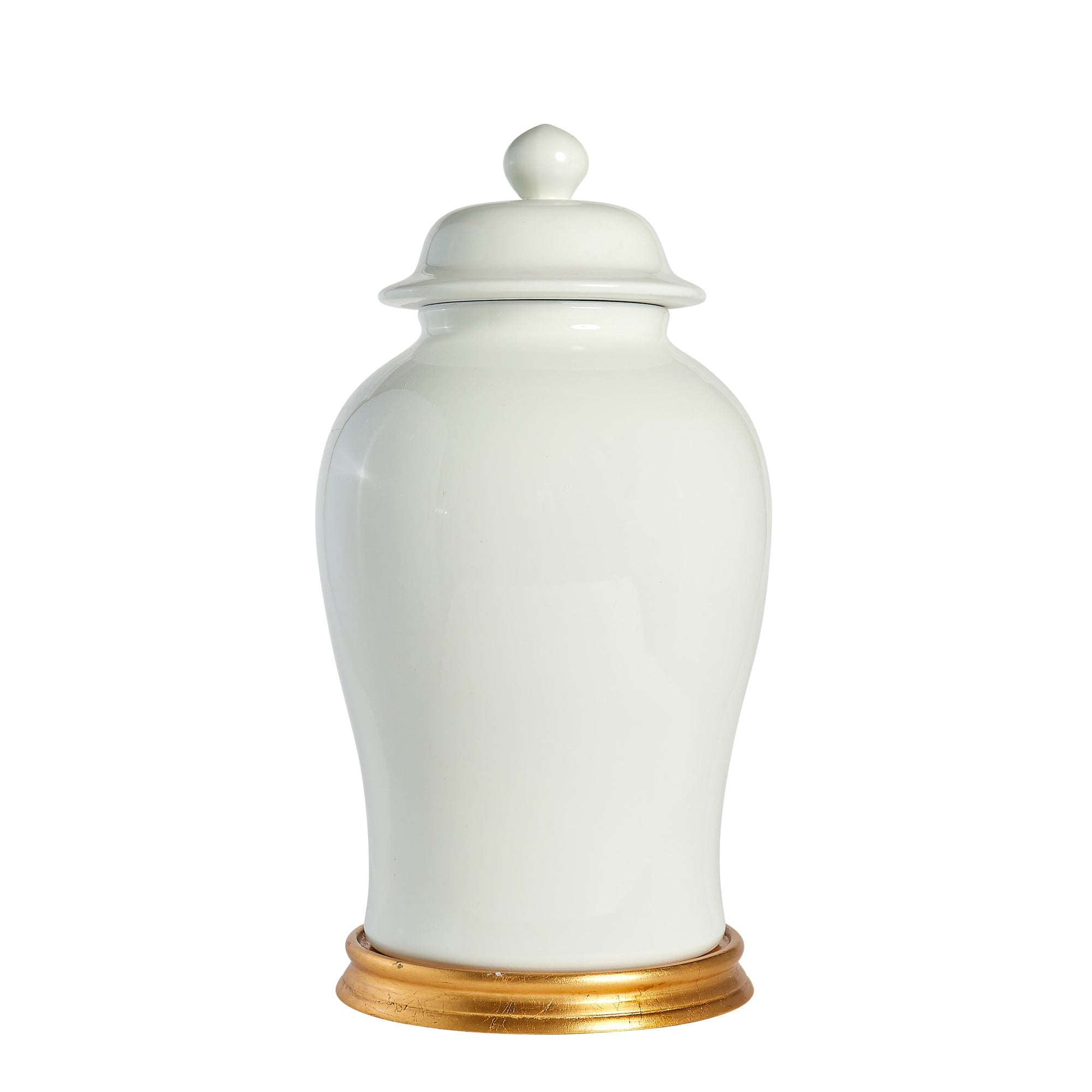 Pearl White Medium Empire Jar