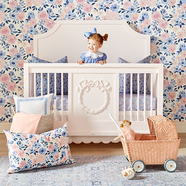 Ava Rose Pillow in Cait Kids Nursery