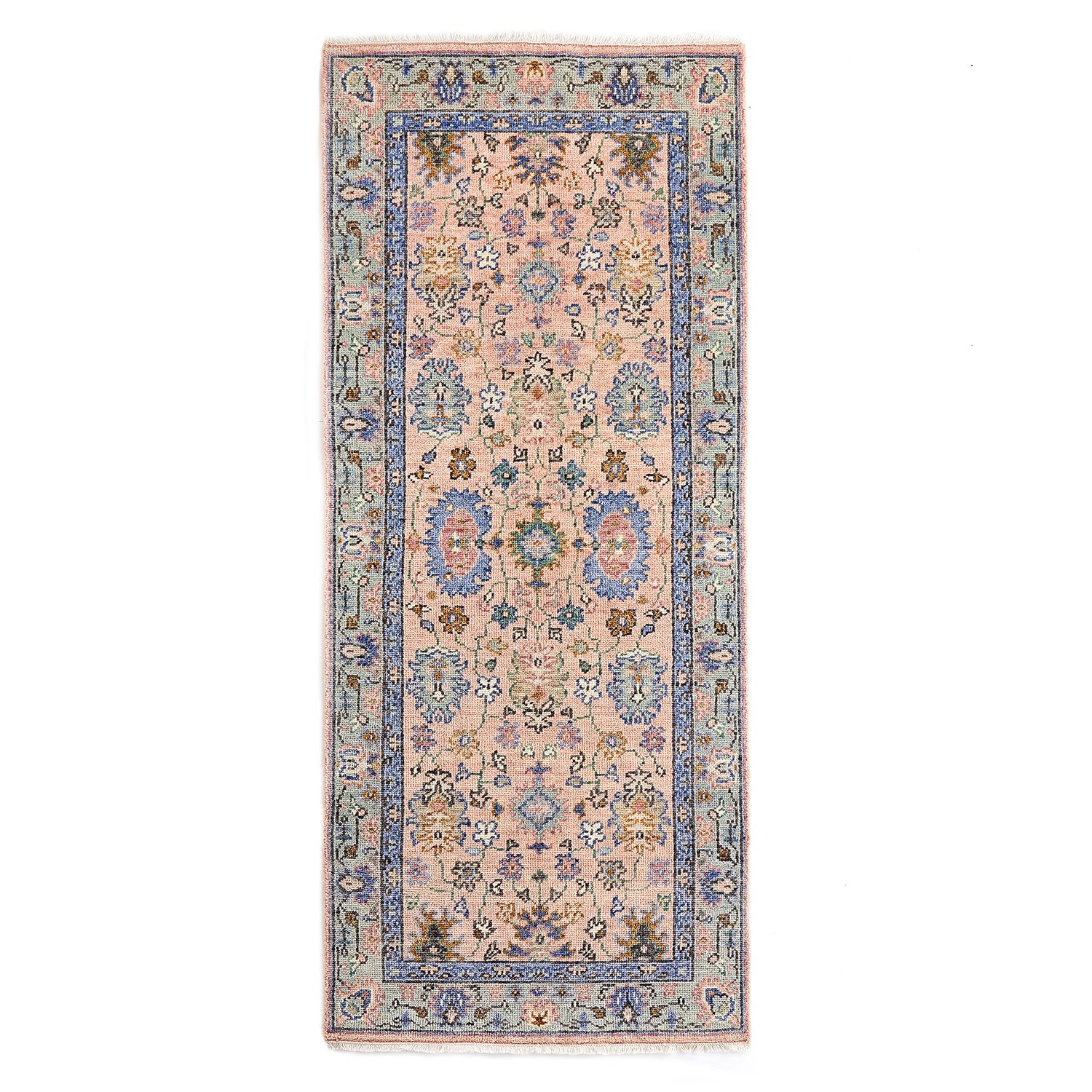 Ankara Rug in Peach | Caitlin Wilson