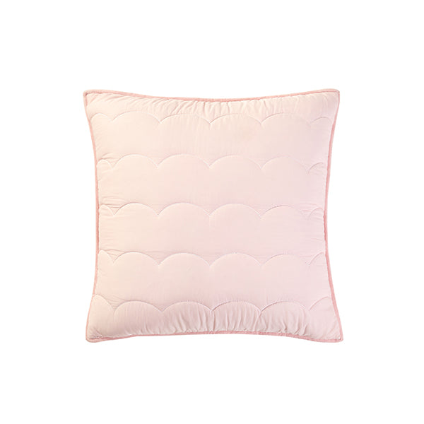 Blush Scallop Sham 