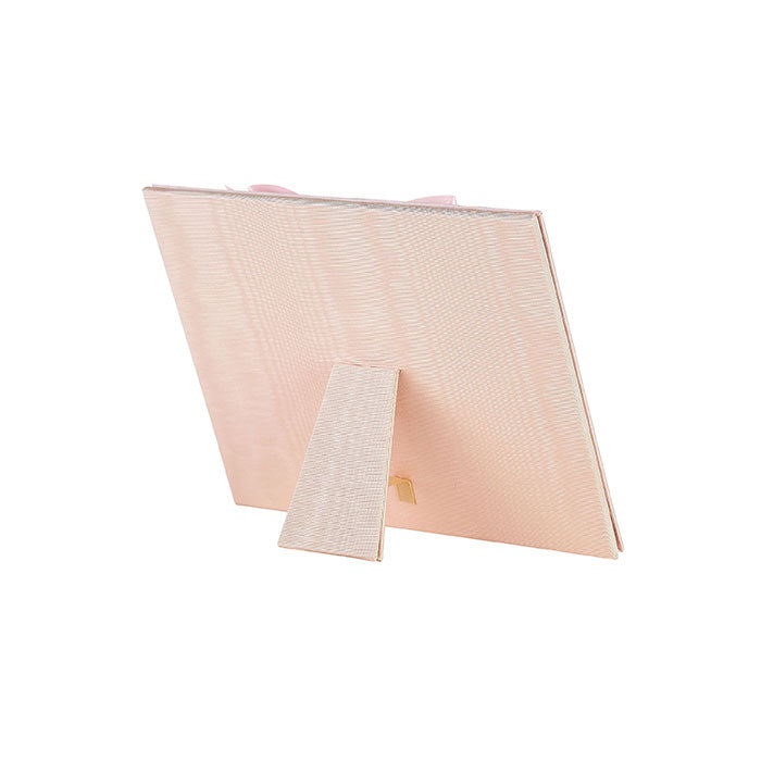 Linen Baby Bootie Frame in Blush