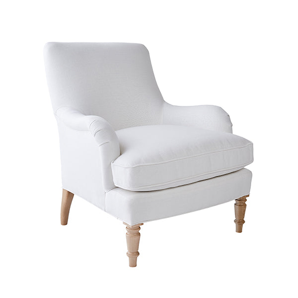 St. Mortiz White Carter Chair