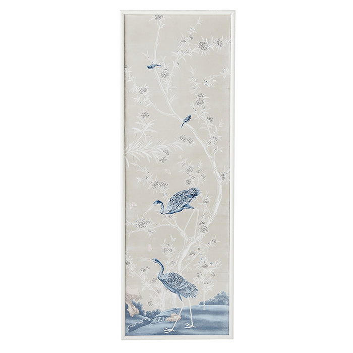 Chinoiserie Gardens in Blush & Blue II