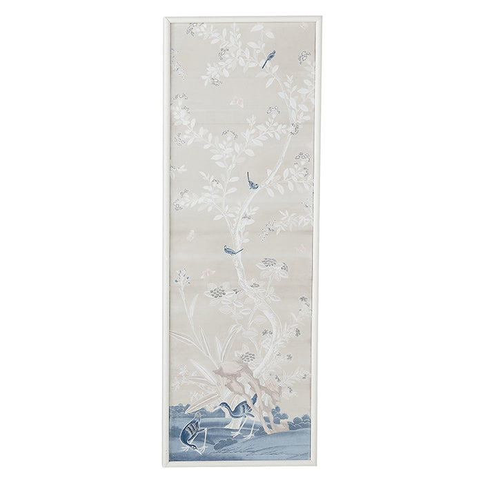 Chinoiserie Gardens in Blush & Blue III