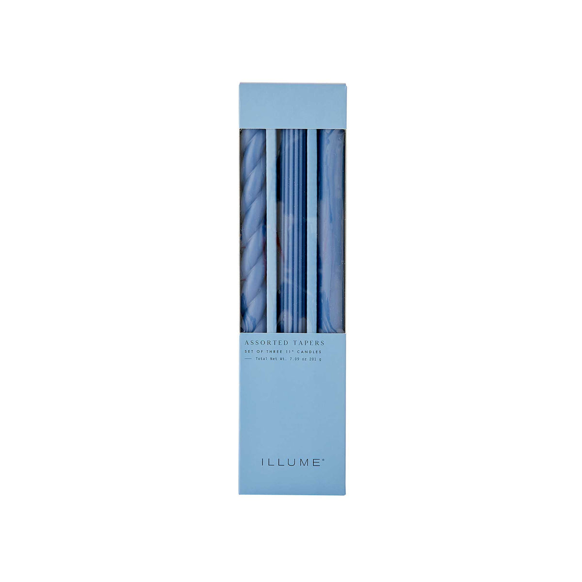 Blue Taper Set