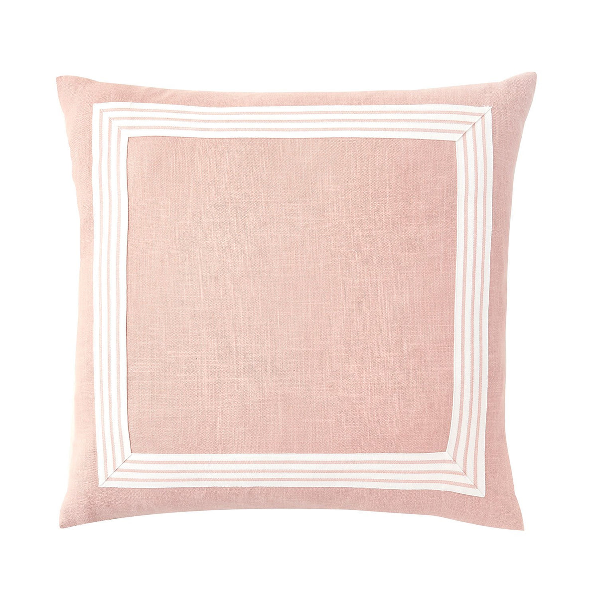 Classic Trim Pillow in Peach