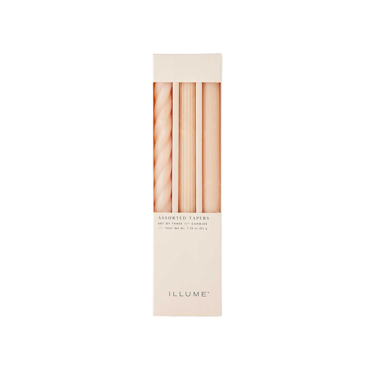 Pale Pink Taper Set