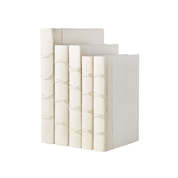 Cream Parchment Decorative Book Set