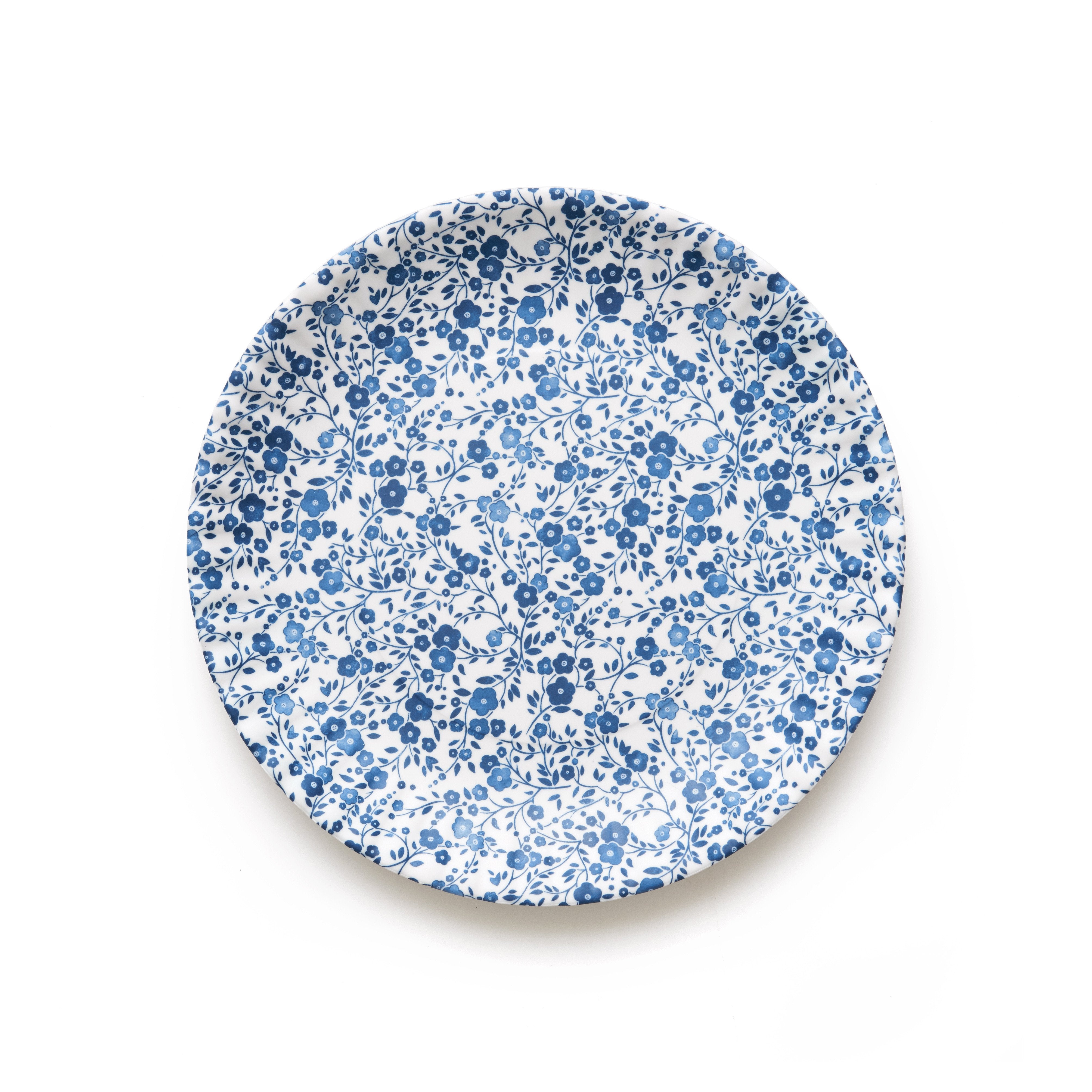 Floral melamine plates best sale