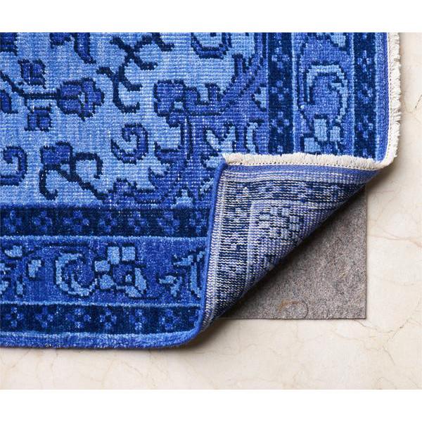 Premium Non Slip Rug Pad Under Blue Area Rug