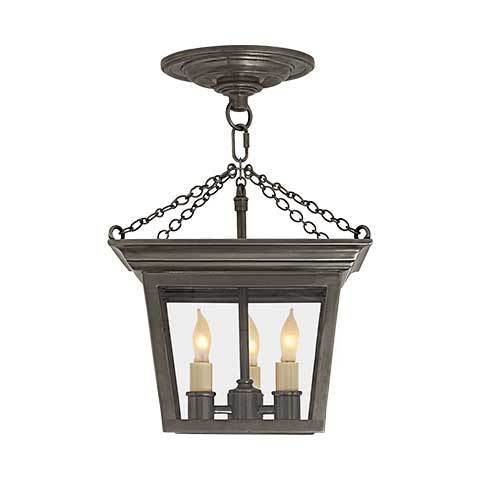 Cornice Semi- Flush Lantern | Caitlin Wilson