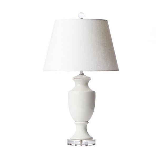 Empire Lamp in White