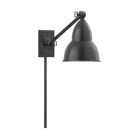French Library Single Arm Wall Lamp