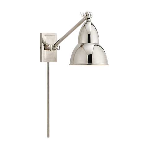 French Library Single Arm Wall Lamp