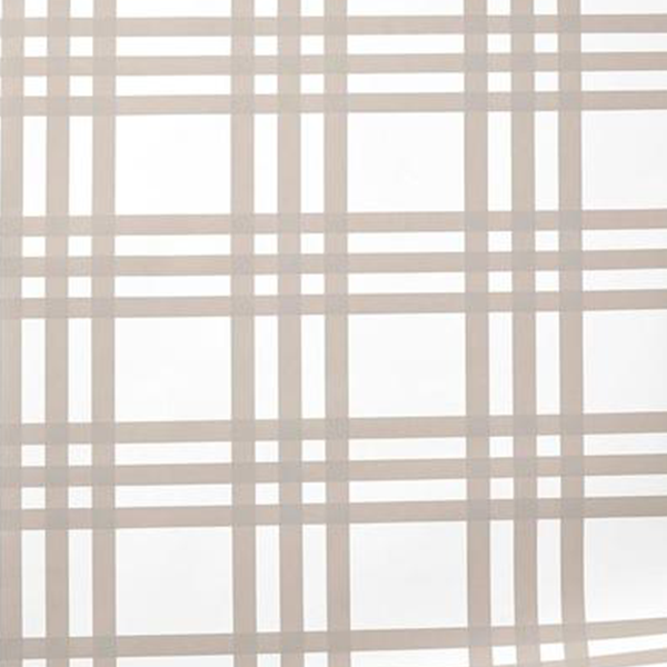 Grande Plaid in Flax Wallpaper Swatch