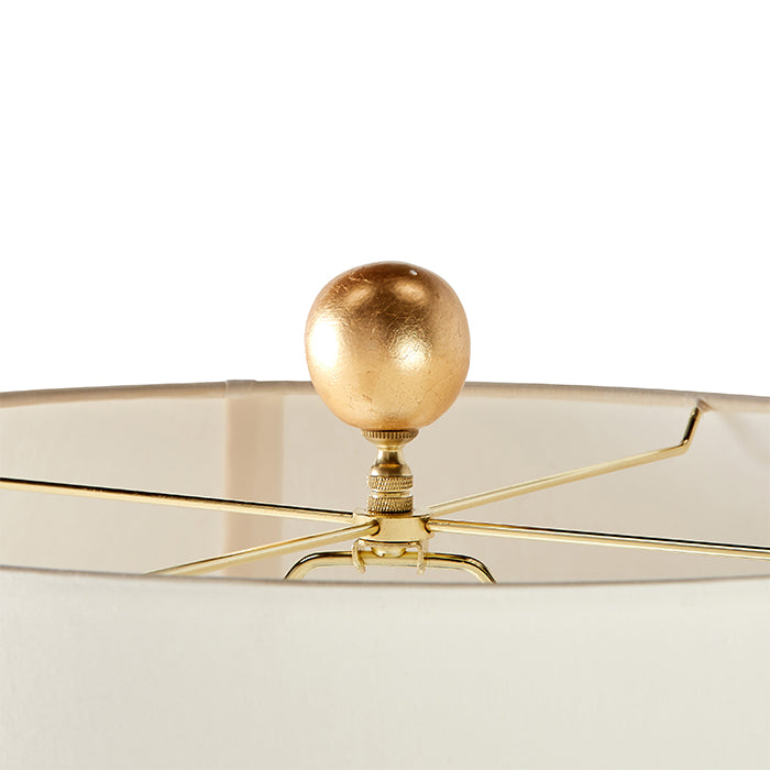 Grande Temple Jar Lamp in French Blue