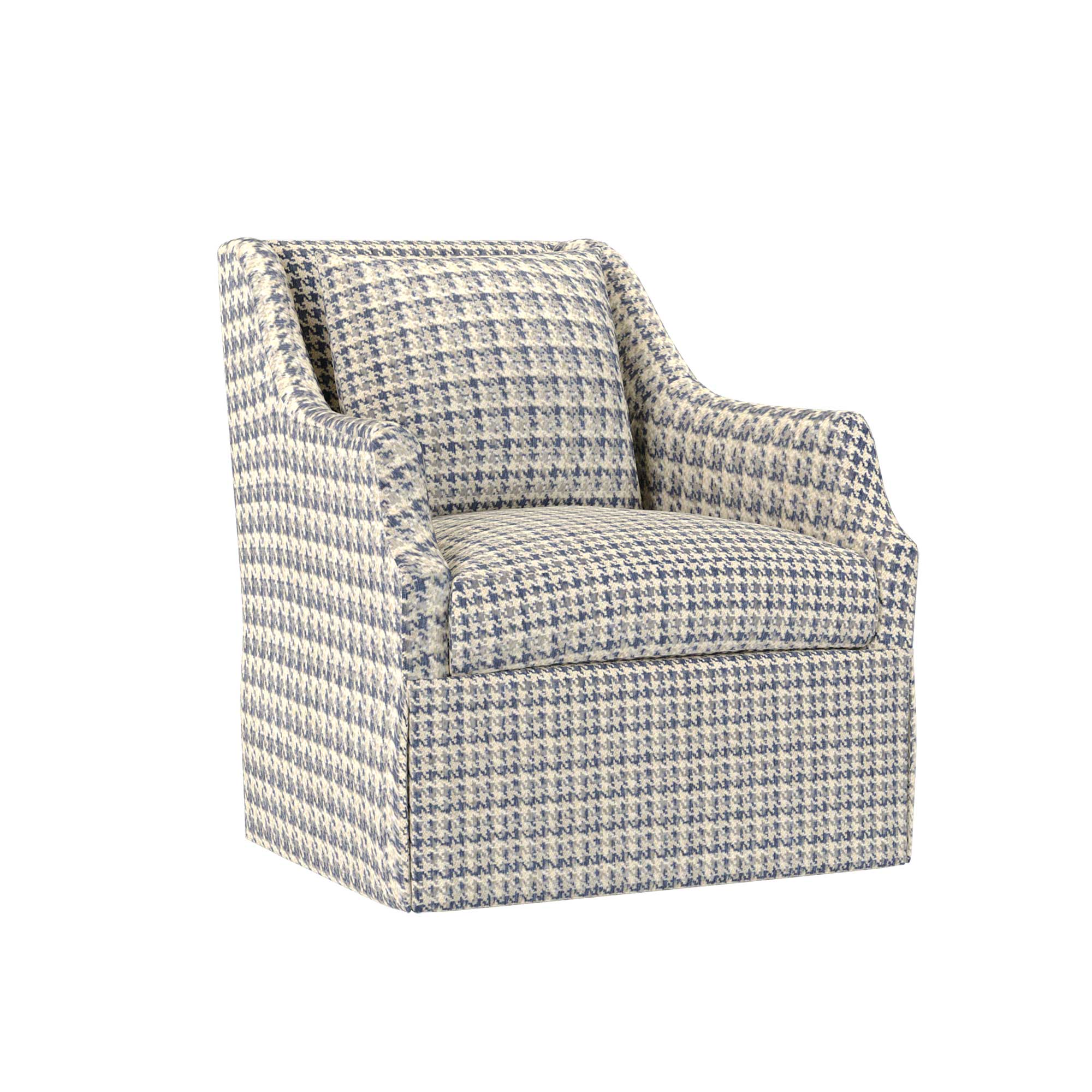 Houndstooth best sale swivel chair