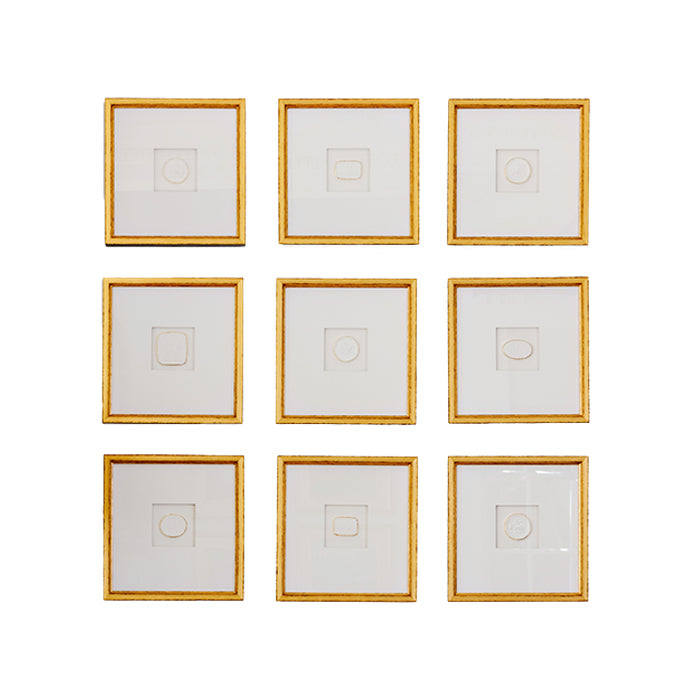 Framed Intaglio Set