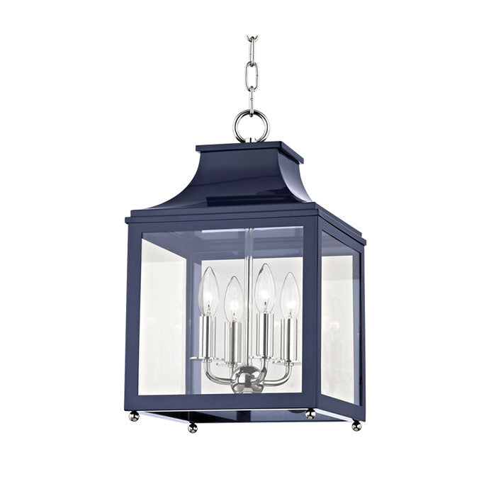 Jennings Small Lantern in Polished Nickel