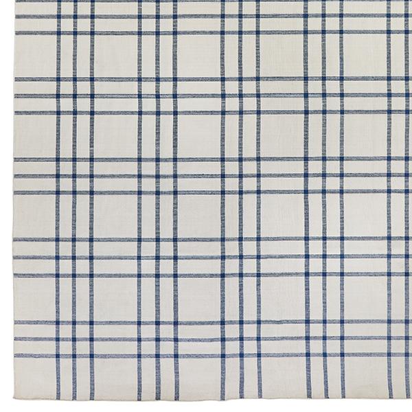 Livingston Flatweave in Navy Rug Sample