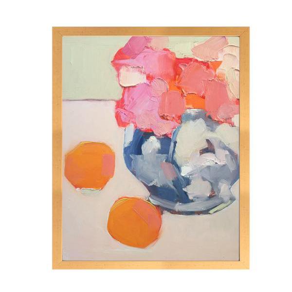 Mint Chinoiserie Print