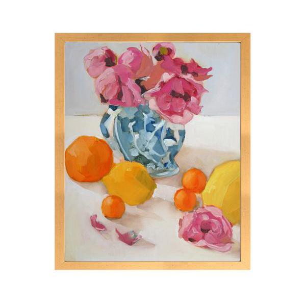 Citrus Chinoiserie Print