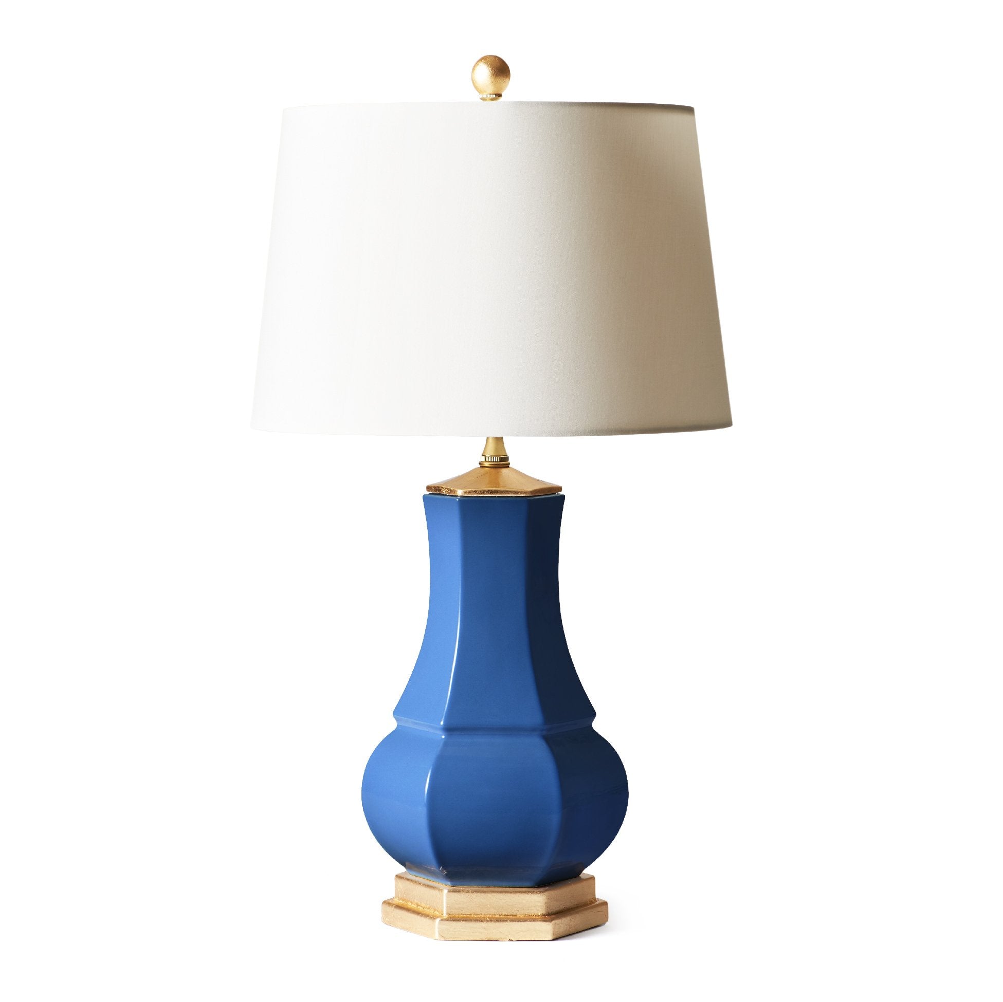 Lucille Lamp in Admiral Blue