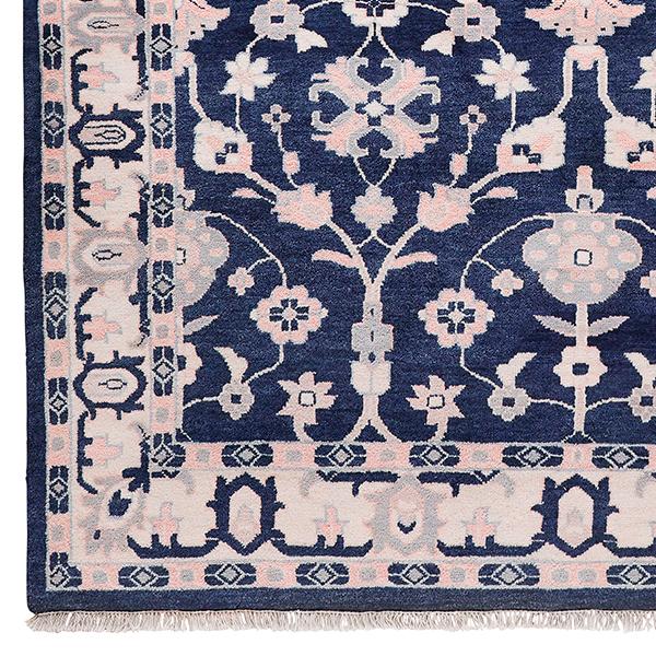 Minuet in Navy Rug Sample