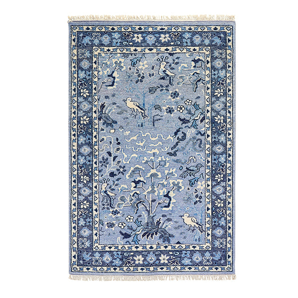 Aviary Rug in Blue