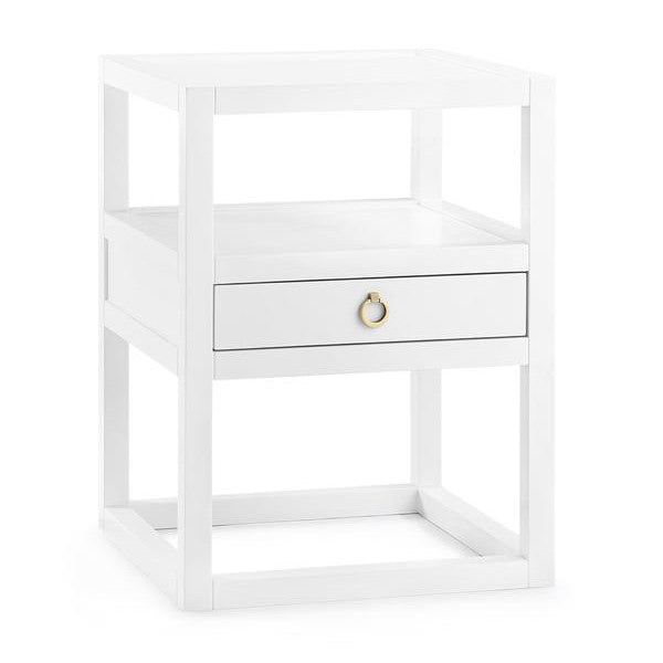 White Balboa Side Table