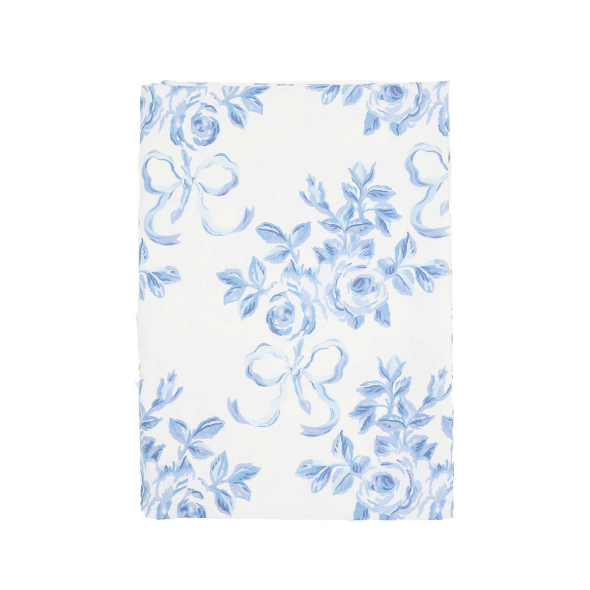 Olivia Blue Crib Sheet