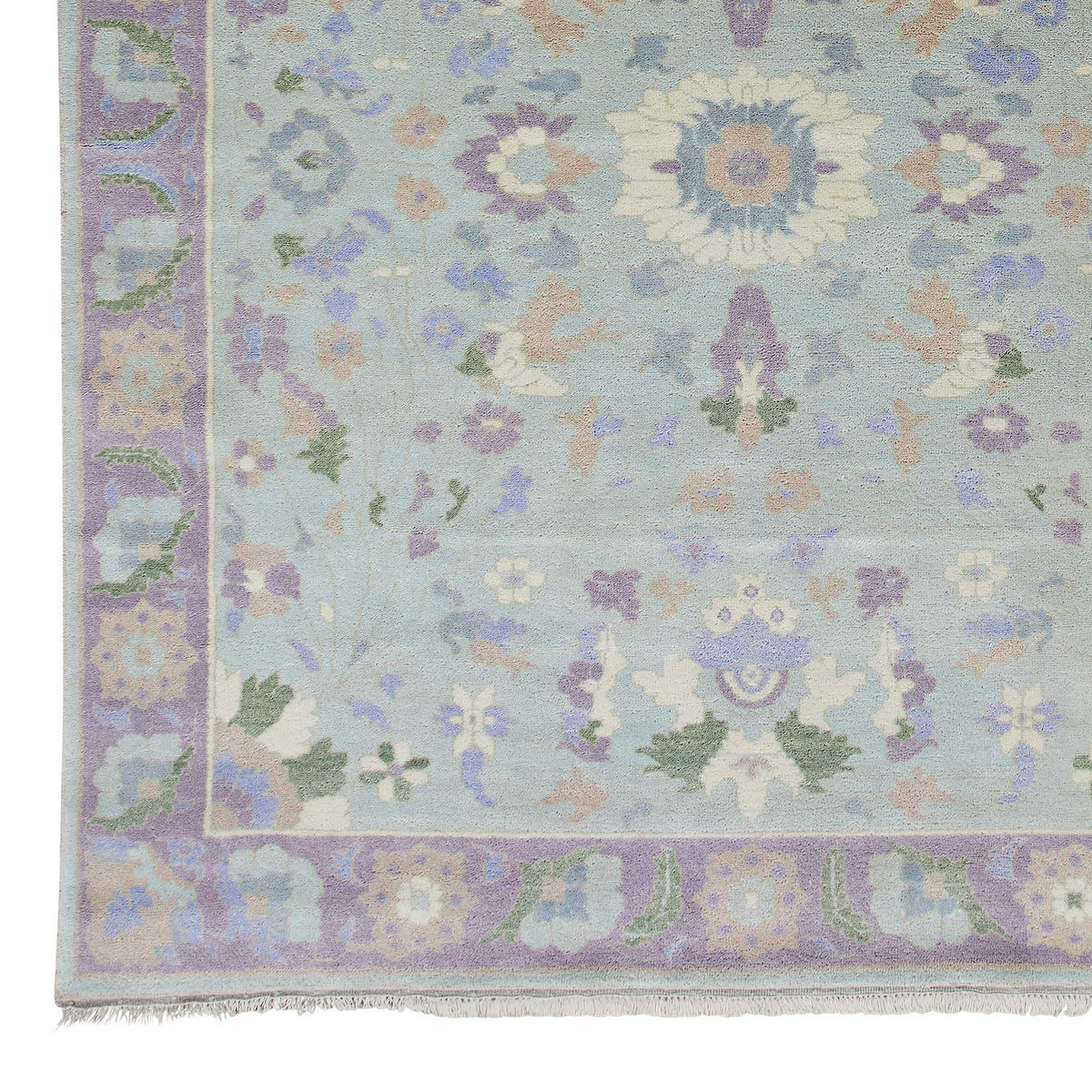 Olivia Rug in Lilac Sage Sample Swatch