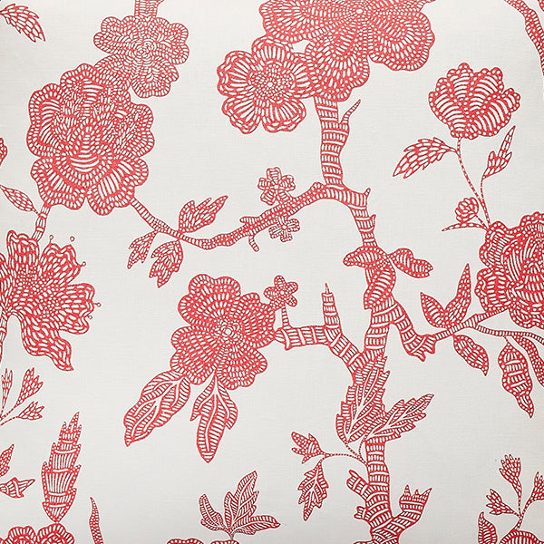Pearl Street in Poppy Fabric Sample Swatch